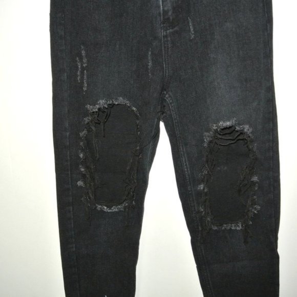 Unif‎ X Urban Outfitters Twerk Jeans Black 27 - Picture 9 of 14